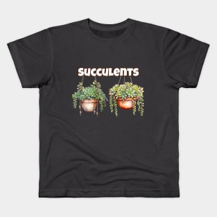 Succulent and Cactus Lover Kids T-Shirt